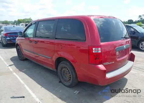 2008 Dodge Grand Caravan Se z USA, uszkodzony, nr VIN 2D8HN44H78R101549